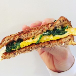 breakfast sandwich